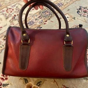 Vintage Coach Spectator Red Madison Satchel Bag NYC 9725